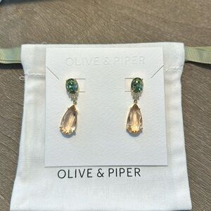 Olive & Piper Thea drop earrings